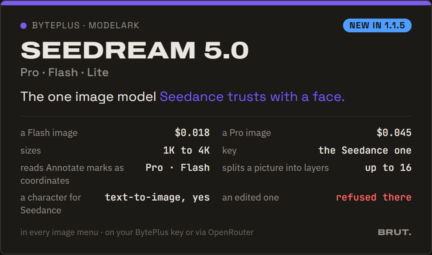 Seedream 5.0: the image model Seedance trusts with a face
